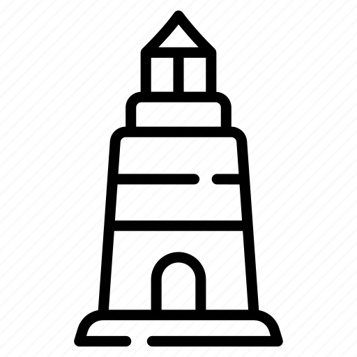 Lighthouse, beacon, floating, light, lightship, marine, port icon - Download on Iconfinder