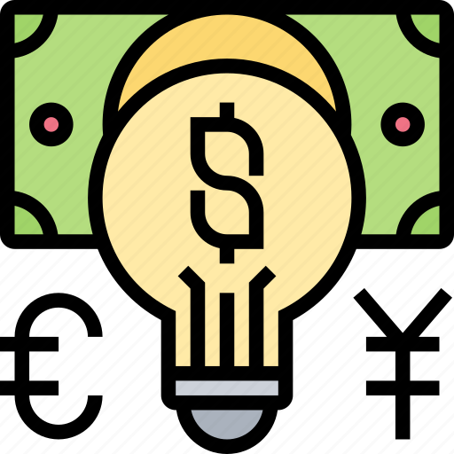 Currency, idea, money, bank, trading icon - Download on Iconfinder