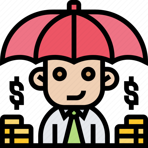 Funds, protection, insurance, cover, umbrella icon - Download on Iconfinder