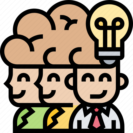 Market, brainstorm, idea, teamwork, developer icon - Download on Iconfinder
