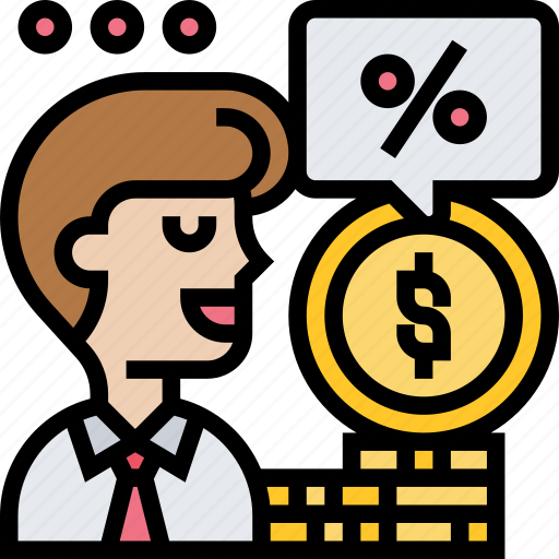 Taxation, rate, percentage, wall, trading icon - Download on Iconfinder