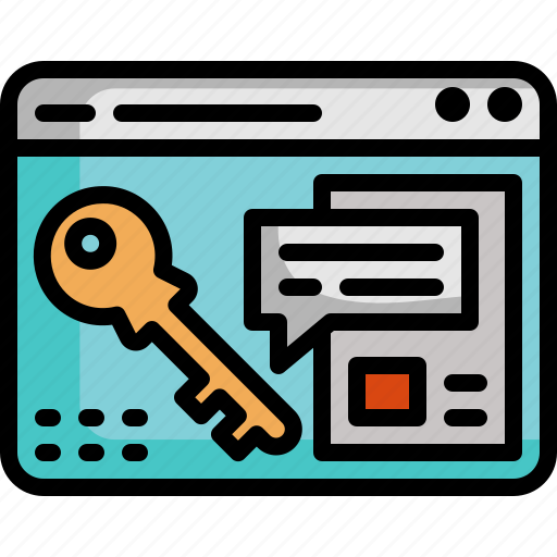 Keyword, seo, web, page, browser, website, secure icon - Download on Iconfinder