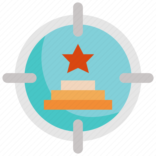 Goal, success, growth, career, progress, aim, goals icon - Download on Iconfinder