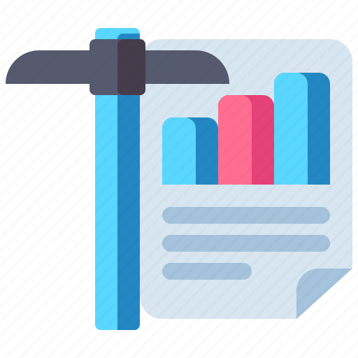 Data, mining, pick axe, research icon - Download on Iconfinder