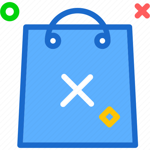 Bag, buy, cancel, cart, purchase, shopping icon - Download on Iconfinder