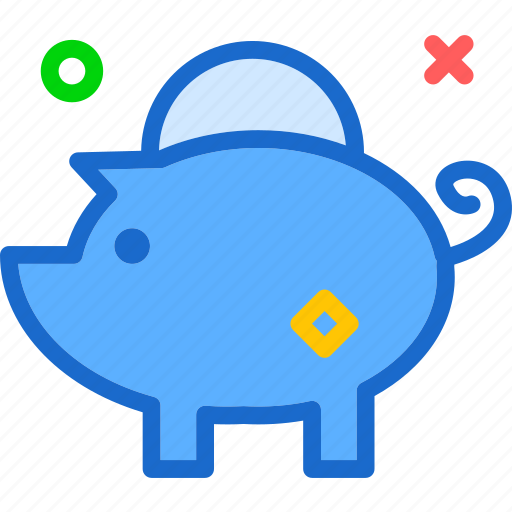 Bank, busness, dollar, economy, euro, money, piggy icon - Download on Iconfinder