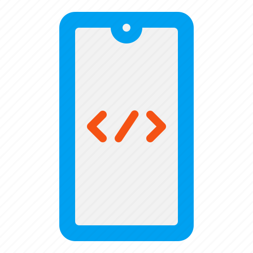 Mobile, app, programming, coding icon - Download on Iconfinder
