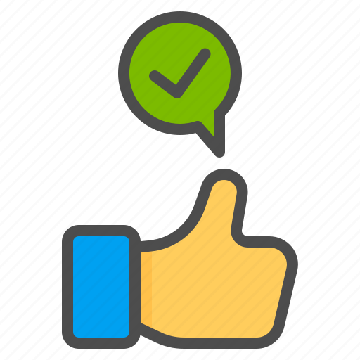 Feedback, like, review icon - Download on Iconfinder