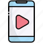 smartphone, mobile video, online video, video streaming, video, video-player 