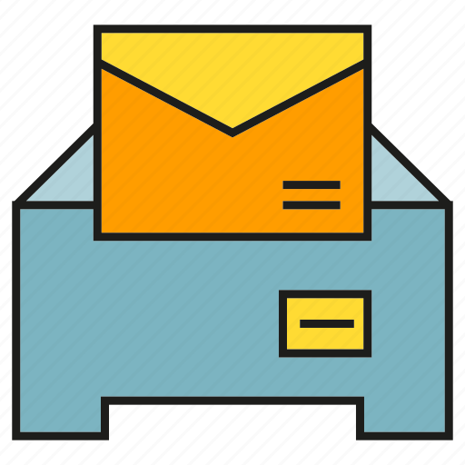 Archive, email, envelope, inbox, mail, office, send icon - Download on Iconfinder