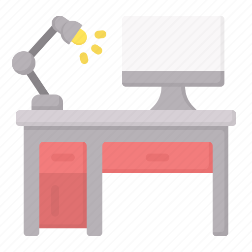 Office, desk, room, furniture, table icon - Download on Iconfinder