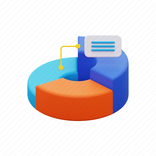 Analysis, chart, analytics, diagram, report, data, statistics 3D illustration - Download on Iconfinder