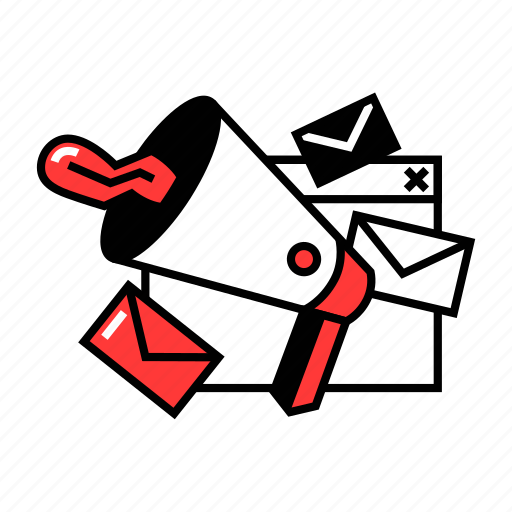Advertising, mailing, send, marketing, promotion, seo, email illustration - Download on Iconfinder