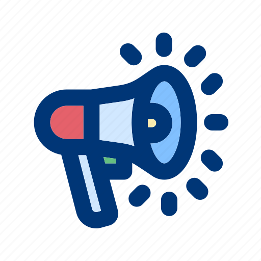 Megaphone loud, megaphone, marketing, advertising, promotion, announcement, communication icon - Download on Iconfinder