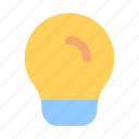 idea, light, bulb, illumination, conclusion