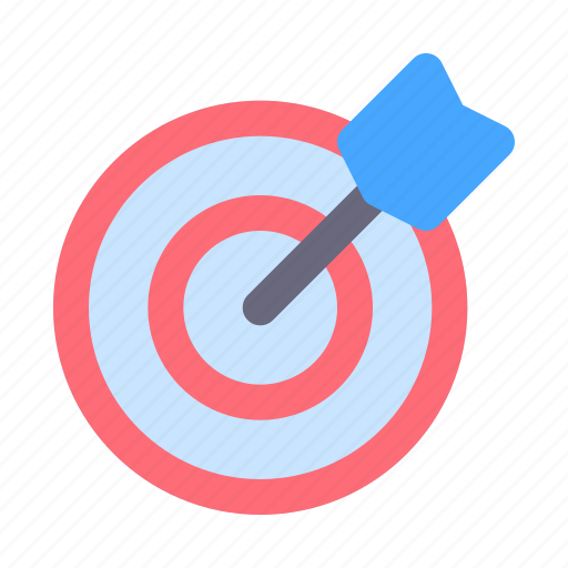 Target, goal, darts, objective, dartboard icon - Download on Iconfinder