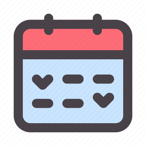 Calendar, schedule, content, reminder, planner icon - Download on Iconfinder