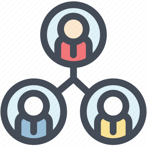 Company, connection, hierachy, leader, management, team building, teamwork icon - Download on Iconfinder