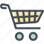 bag, basket, cart, checkout, ecommerce, online shop, shopping cart 