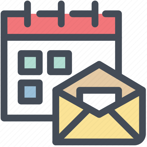 Calendar, email, envelope, mail, news feed, schedule, subscibe icon - Download on Iconfinder