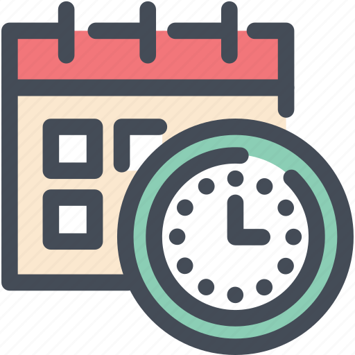 Calendar, clock, deadline, efficiency, productivity, time management, working schedule icon - Download on Iconfinder