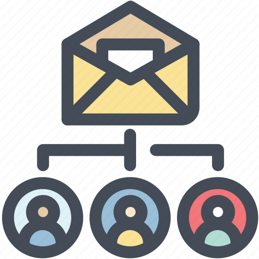Alias, contact list, email, mail, receivers, subscribers, subscription list icon - Download on Iconfinder
