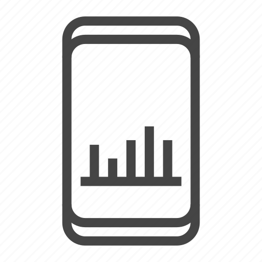 Analytics, business, chart, finance, graph, marketing, smartphone icon - Download on Iconfinder