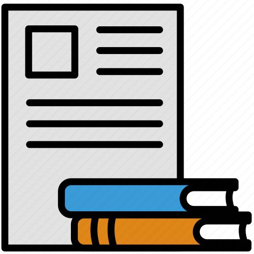 Books, copywriting, document, folder, paper, writing icon - Download on Iconfinder
