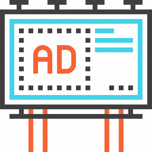 Advertising, billboard, board, campaign, commercial, marketing, promotion icon - Download on Iconfinder