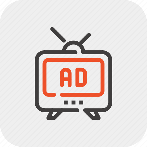 Ad, marketing, media, multimedia, promotion, television, tv icon - Download on Iconfinder