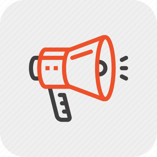 Advertising, bullhorn, communication, loudspeaker, marketing, megaphone, promotion icon - Download on Iconfinder