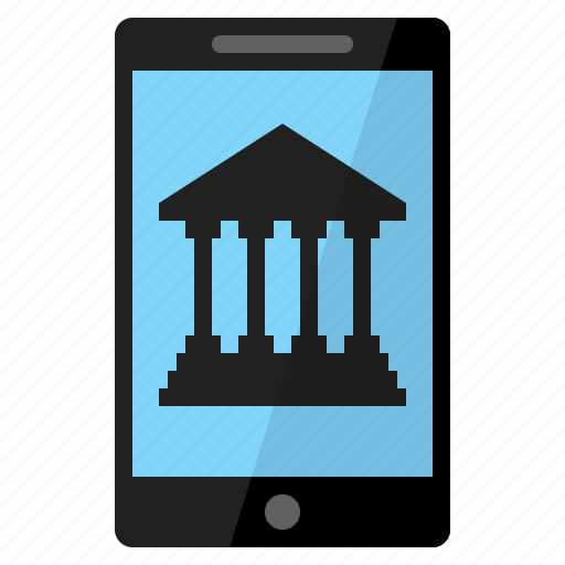 Bank, banking, digital banking, mobile banking icon - Download on Iconfinder
