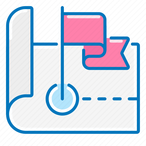 Flag, marketing, sheet, strategy icon - Download on Iconfinder