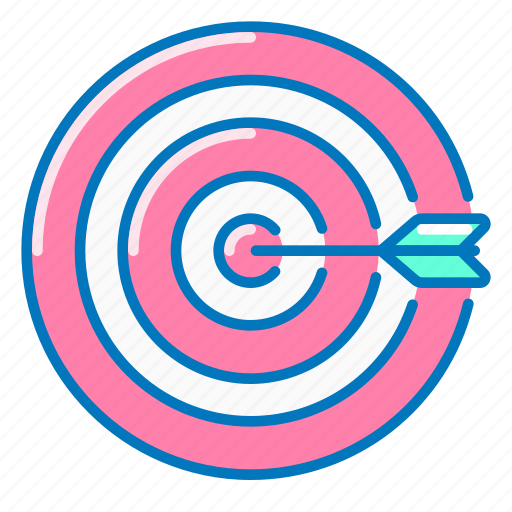 Aim, goal, marketing, target icon - Download on Iconfinder