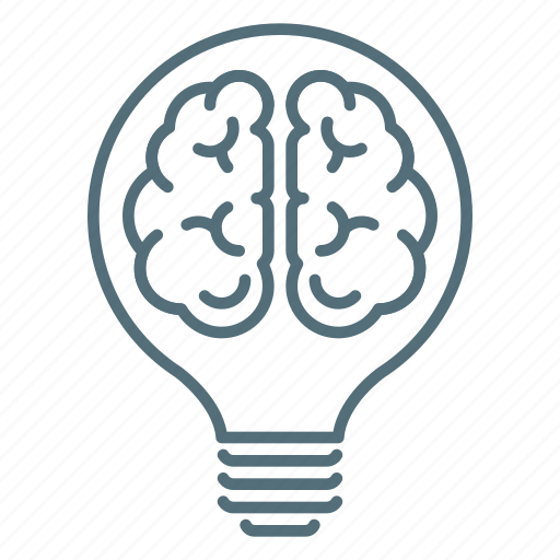 Brain, bulb, creative, idea, light, marketing icon - Download on Iconfinder