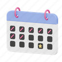 event, month, schedule, calendar, appointment, time