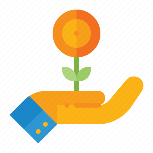 Business, coin, finance, growth, marketing, plant, serve icon - Download on Iconfinder
