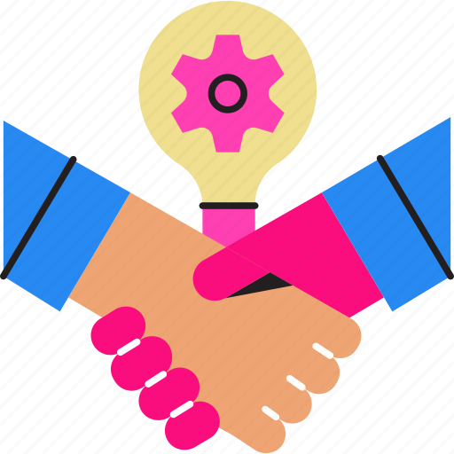 Business, handshake, idea, marketing, meeting, team, teamwork icon - Download on Iconfinder