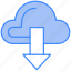 cloud, data, download 