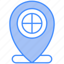 gps, location, map, placeholder