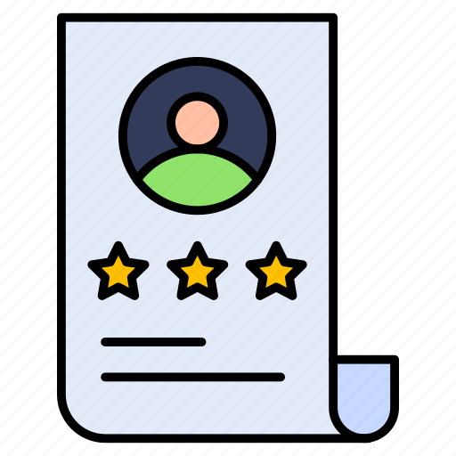 Documents, feedback, rating, user icon - Download on Iconfinder