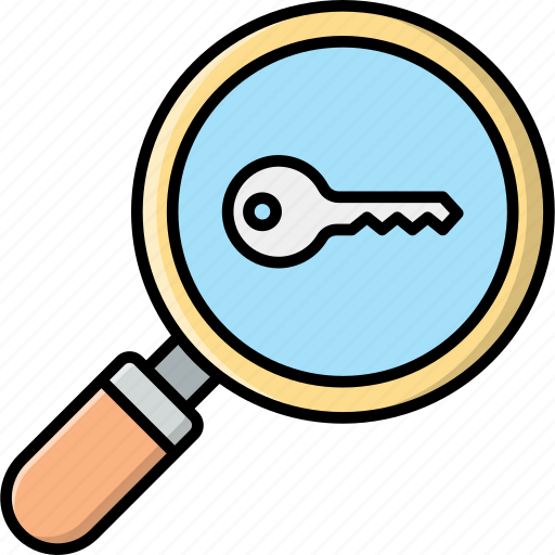 Key, search, find, magnifier icon - Download on Iconfinder