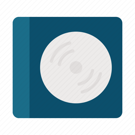 Compact, disk, disc, video, audio, office, material icon - Download on Iconfinder