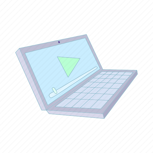 Cartoon, computer, design, laptop, modern, notebook, screen icon - Download on Iconfinder