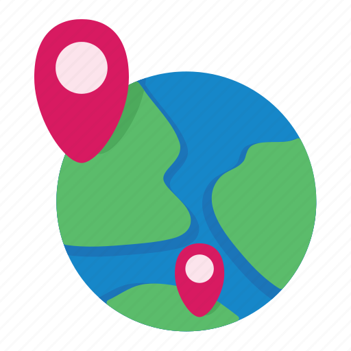 Globe, location, pin, world, maps icon - Download on Iconfinder