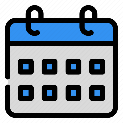 Calendar, time, date, organization, administration icon - Download on Iconfinder