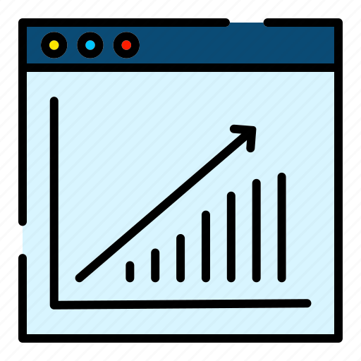 Seo, graph, up, statistic icon - Download on Iconfinder