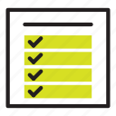 list, checklist, document, extension, archive, format, sheet