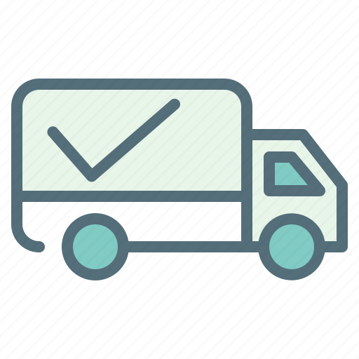 Courier, delivered, delivery, shipping, truck icon - Download on Iconfinder