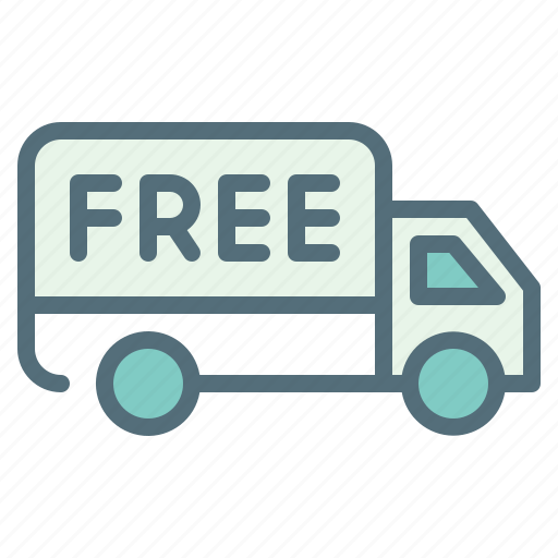 Courier, delivery, free shipping, logistic, truck icon - Download on Iconfinder